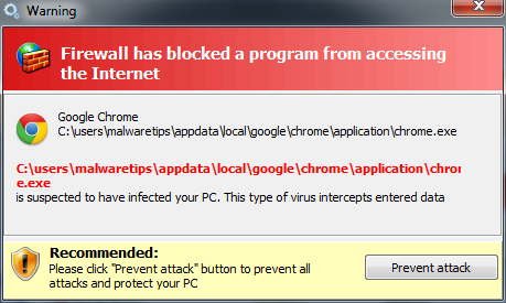 Windows Profound Security fake alert Windows Profound Security alert