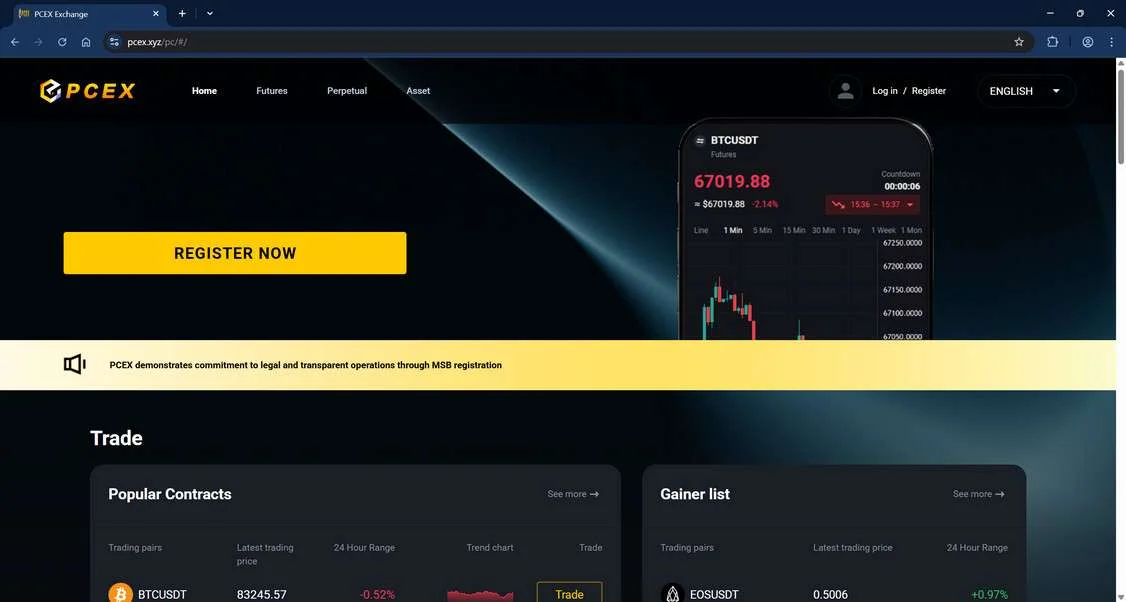 Pcex.xyz Crypto Scam - Read Our Findings Here 1 Pcex.xyz scam