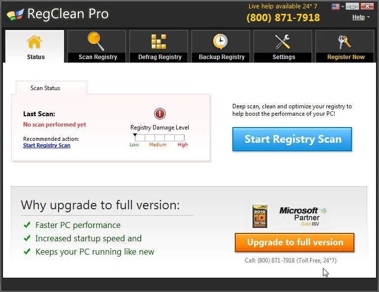 [Image: RegClean Pro system optimizer]
