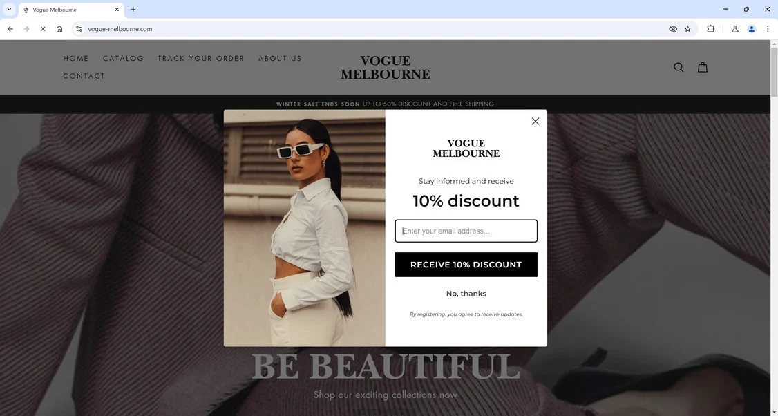 Vogue Melbourne.com scan 1