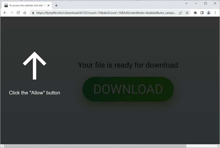 Image: Flymylife.info Ads