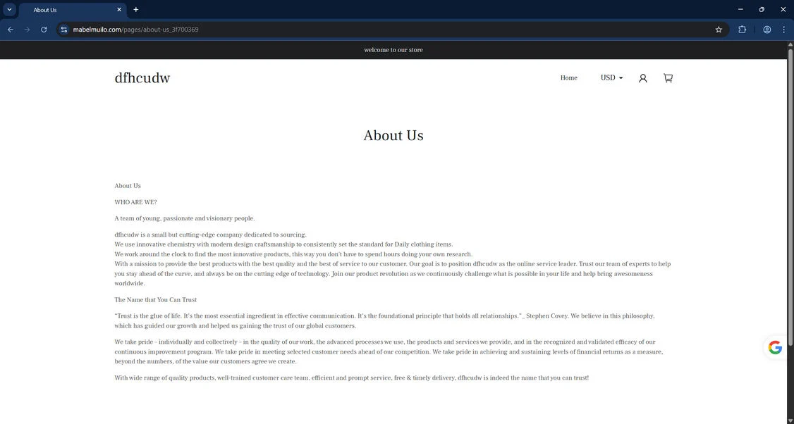 Mabelmuilo.com Scam Store: What You Need To Know 1 Mabelmuilo.com scam