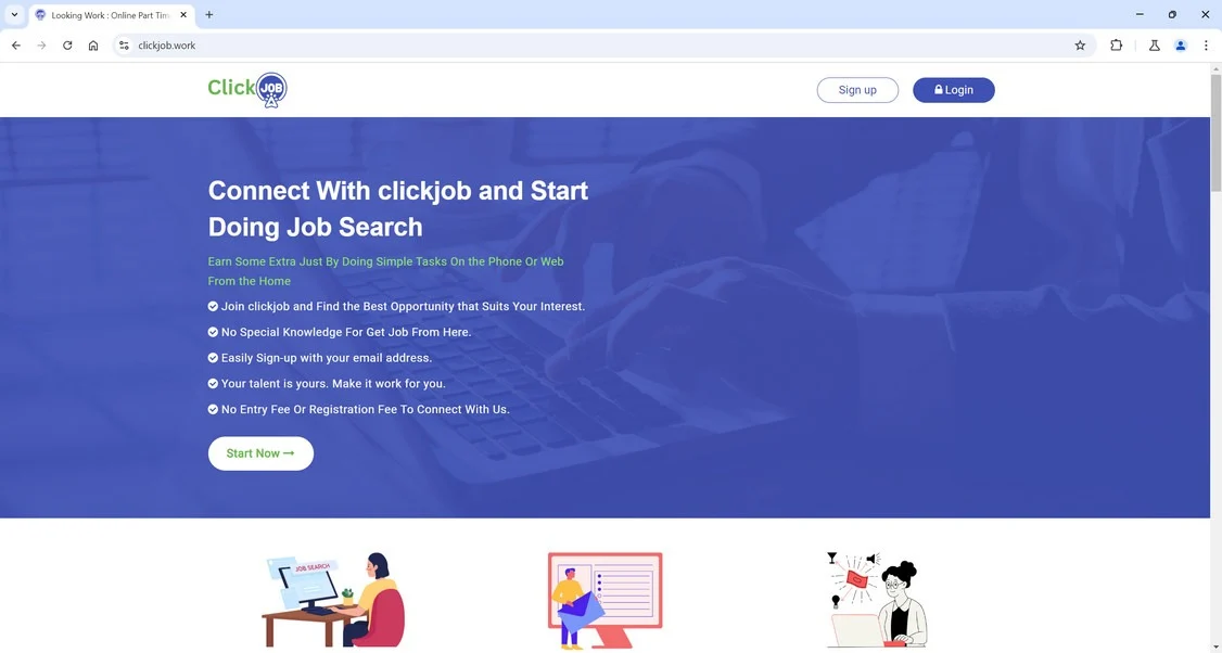 Clickjob.work Tasks Scam – Don’t Fall for This Deceptive Trap! 1 Clickjob.work scam