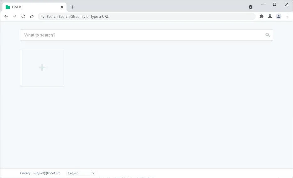 Image: Chrome browser is redirected through Find-it.pro