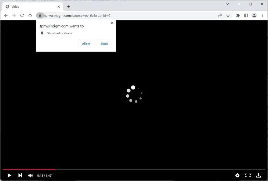Remove Tpnwslndgm.com Ads (Virus Removal Guide) 1 Image: Tpnwslndgm.com Ads