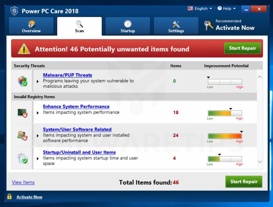  Power PC Care 2018 Scam