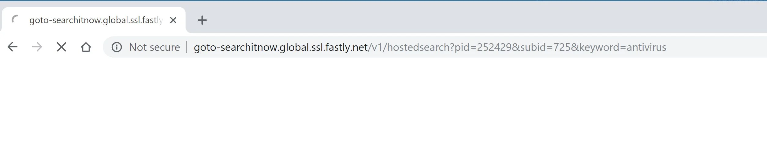 Goto-searchitnow.global.ssl.fastly.net redirect virus