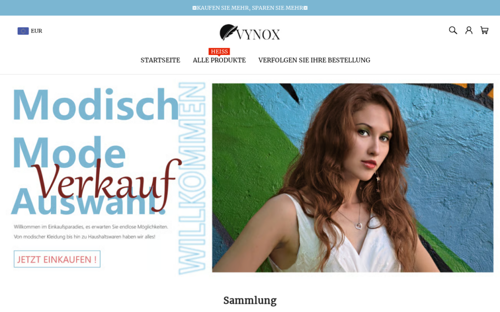 Vynox.de EXPOSED - Legit Store or Scam? Read First 1 Vynox.de scam