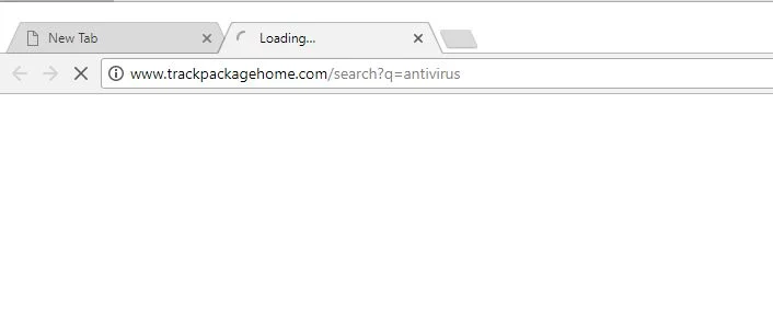 Trackpackagehome.com redirect virus