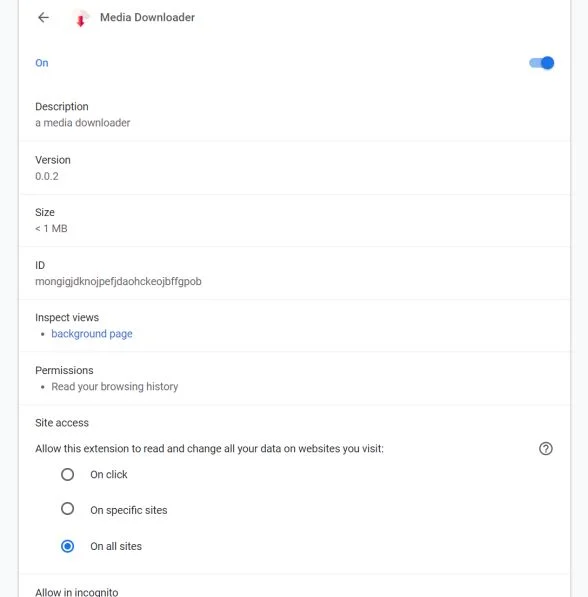 How to remove Media Downloader adware (Virus Removal Guide) 1 Image: Media Downloader Chrome extension