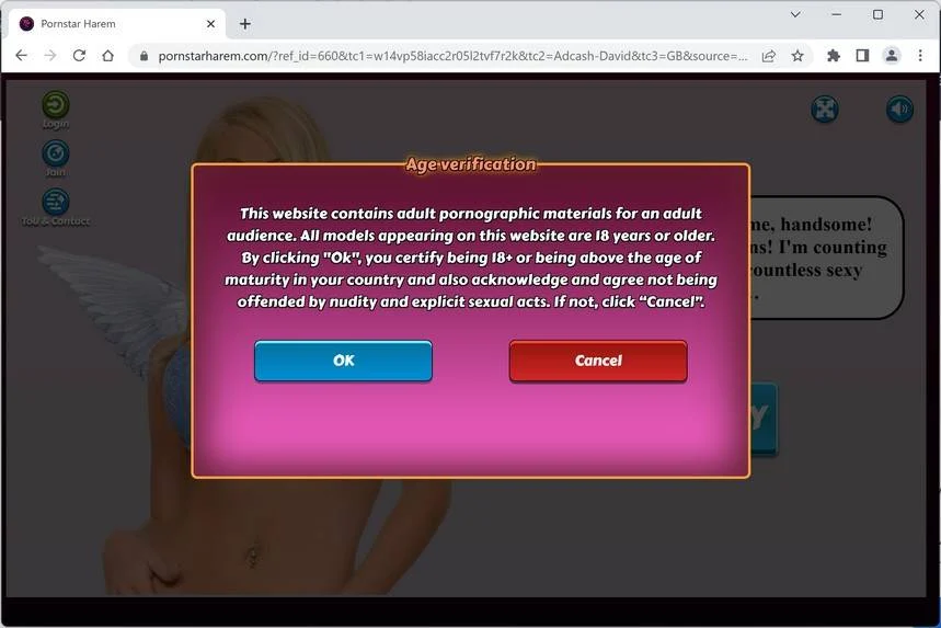 Image: Pornstarharem.com Ads