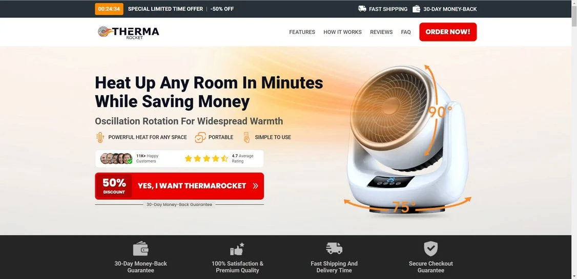 ThermaRocket scam 1