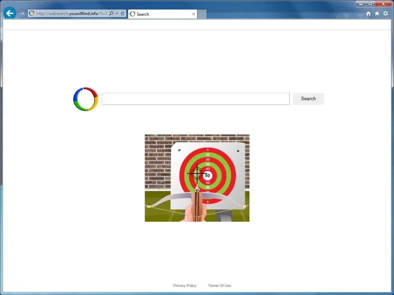 Websearch.YouWillFind.info virus Picture of Websearch.YouWillFind.info virus