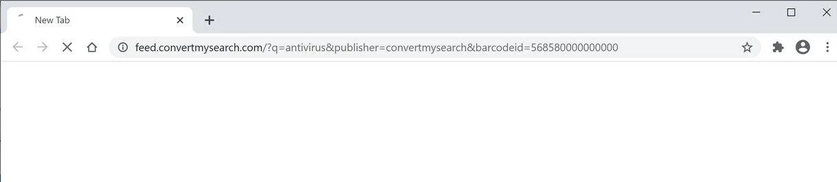 Remove ConvertMySearch browser hijacker (Virus Removal Guide) 1 Image: Chrome browser is redirected to ConvertMySearch Search