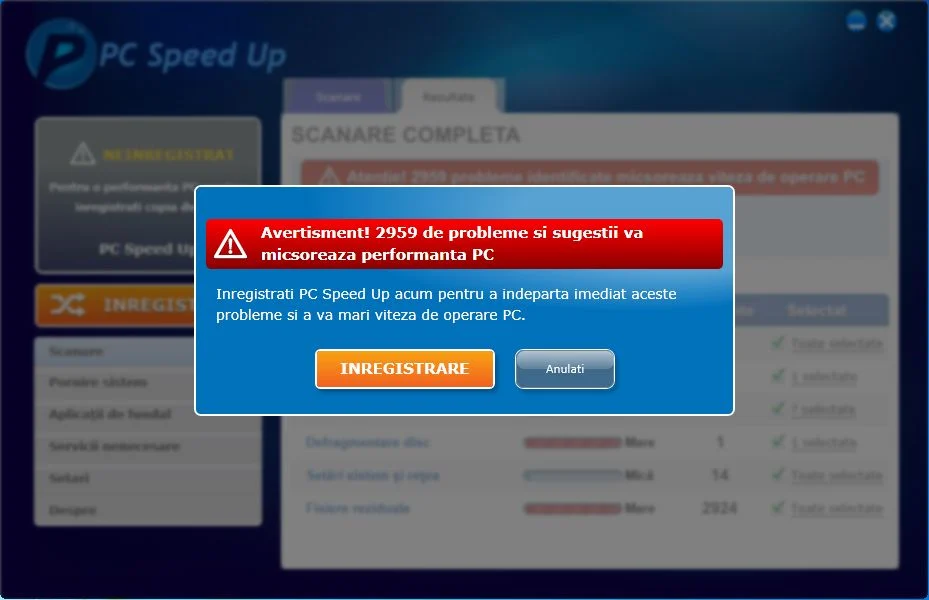 [Image: PC Speed Up alert]