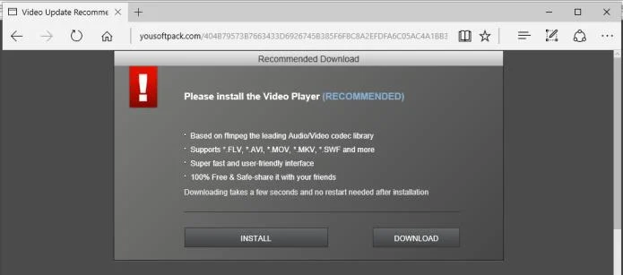 yousoftpack.com redirect