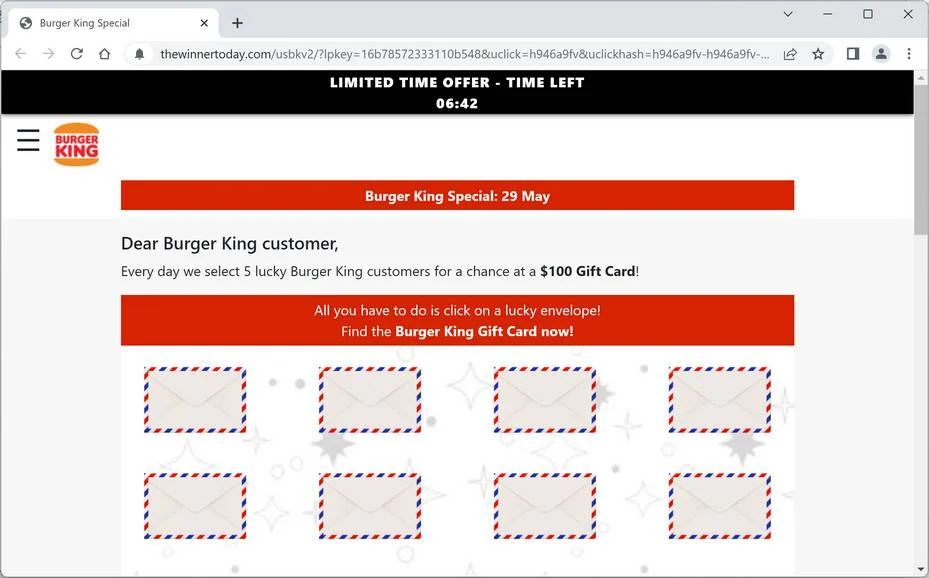 thewinnertoday.com scam