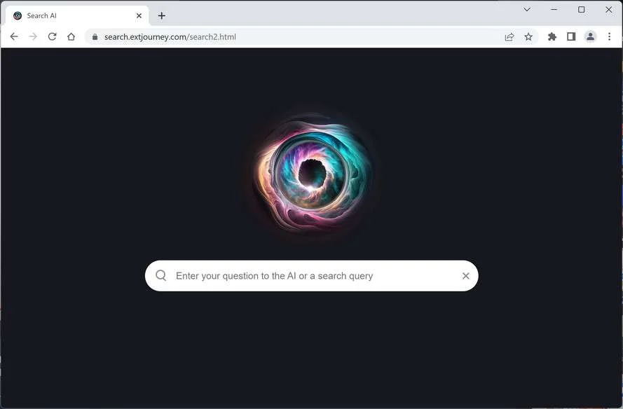Image: Search.Extjourney.com Browser Hijacker