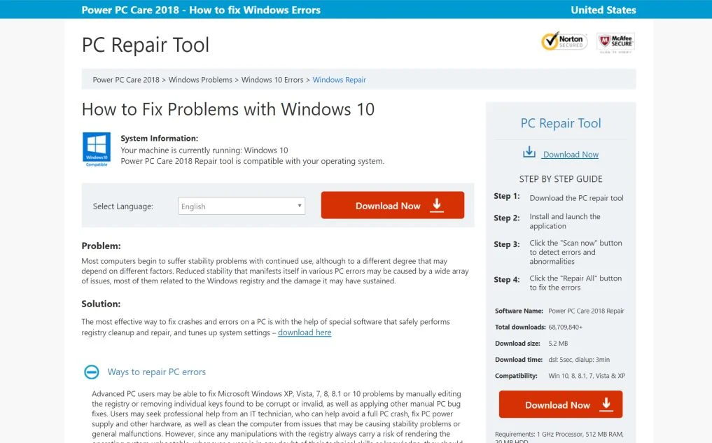 techypctools.co redirect virus