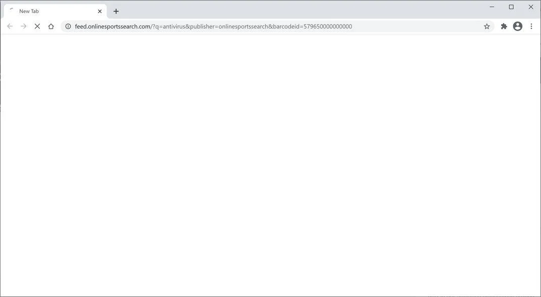 Remove OnlineSportsSearch Search (Virus Removal Guide) 1 Image: Chrome browser is redirected to OnlineSportsSearch Search