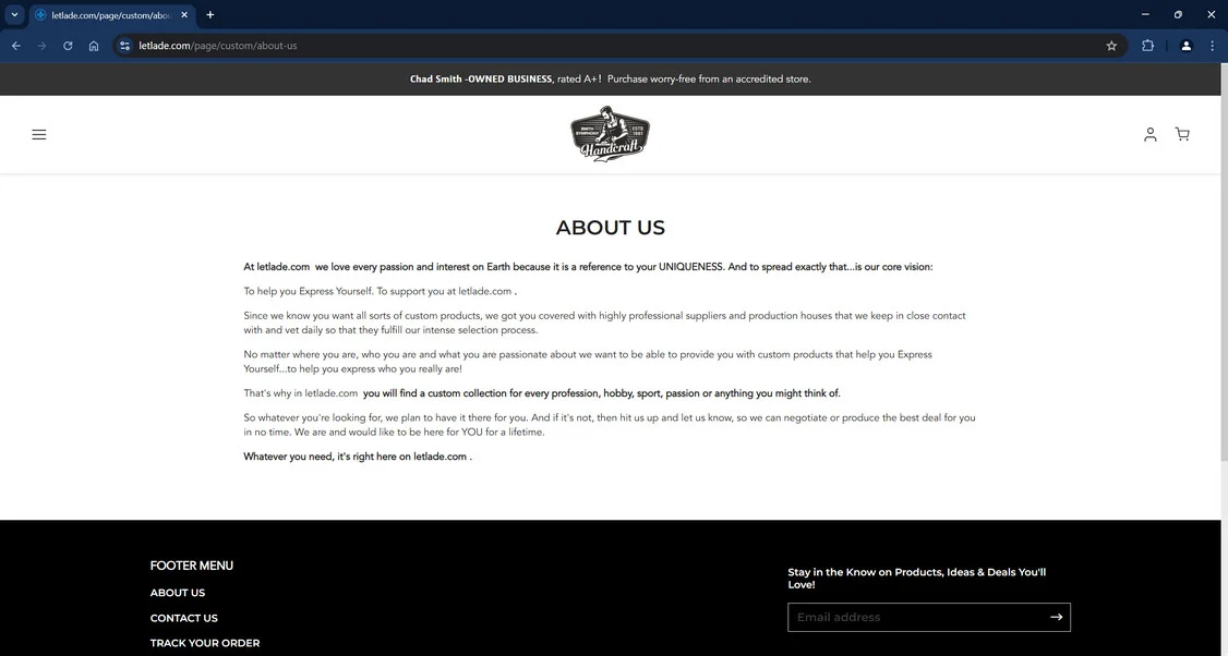 Letlade.com scam