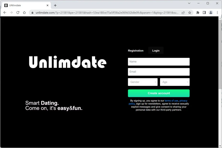 unlimdate.com ads