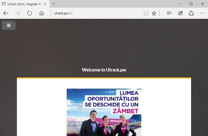 Utrack.pw pop-up ads Utrack.pw virus