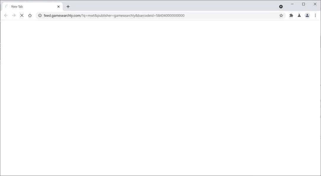 Remove GameSearchly Search redirect (Virus Removal Guide) 1 Image: Chrome browser is redirected to GameSearchly Search