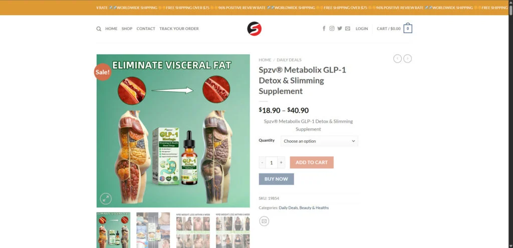 SPZV GLP-1 Slimming Drops -Total Scam or Legit? Read This 1 1 20