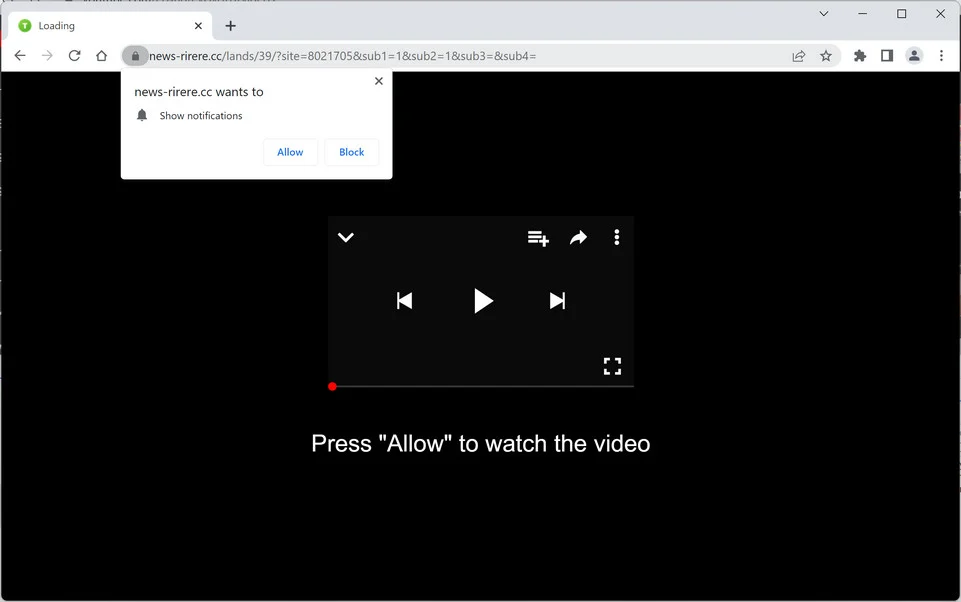 Remove News-rirere.cc Ads (Virus Removal Guide) 1 Image: News-rirere.cc Ads
