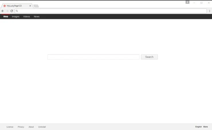 MyLuckyPage123.com Virus