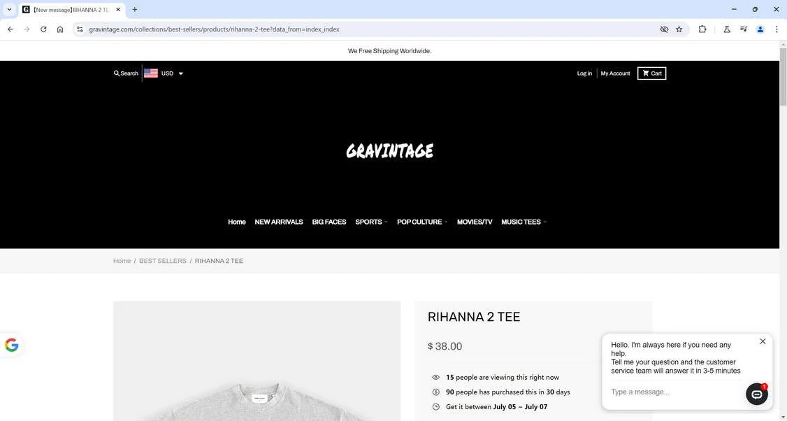 GraVintage.com scam