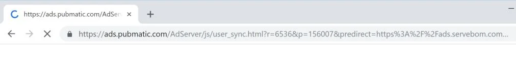 Image: Ads.pubmatic.com Chrome browser redirect