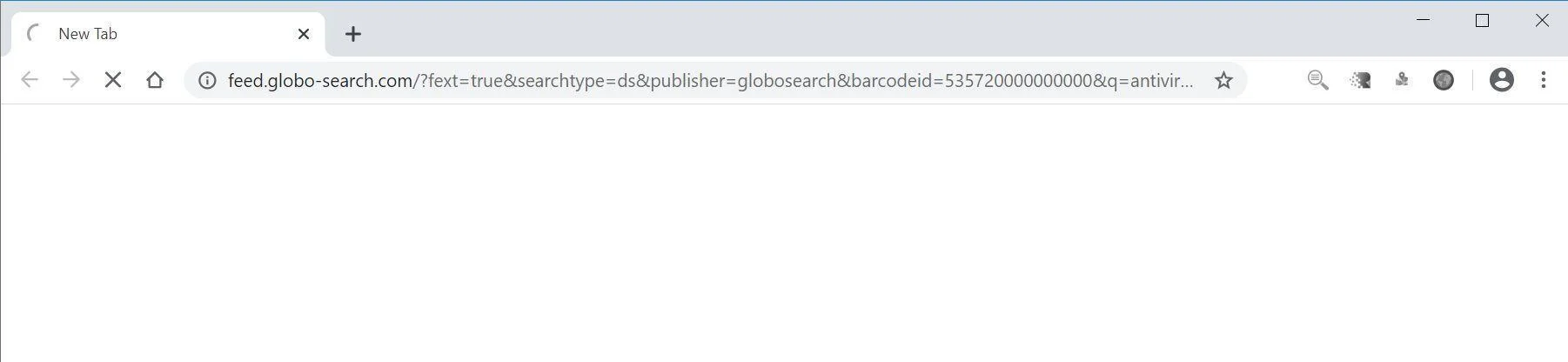 Remove Globo-search.com browser hijacker (Virus Removal Guide) 1 Image: Chrome browser is redirected to Globo-search.com