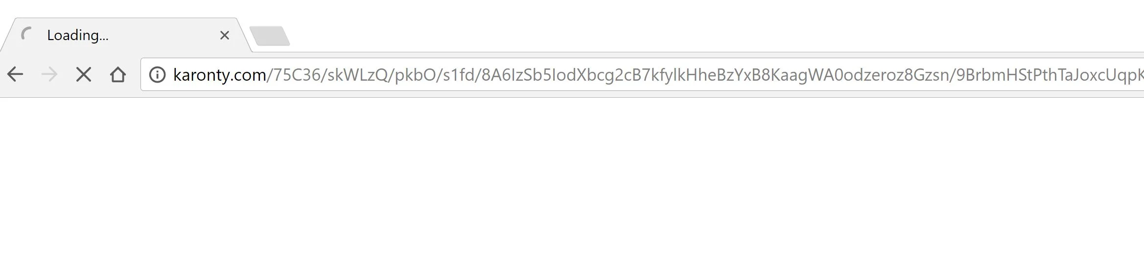 Karonty.com redirect Virus
