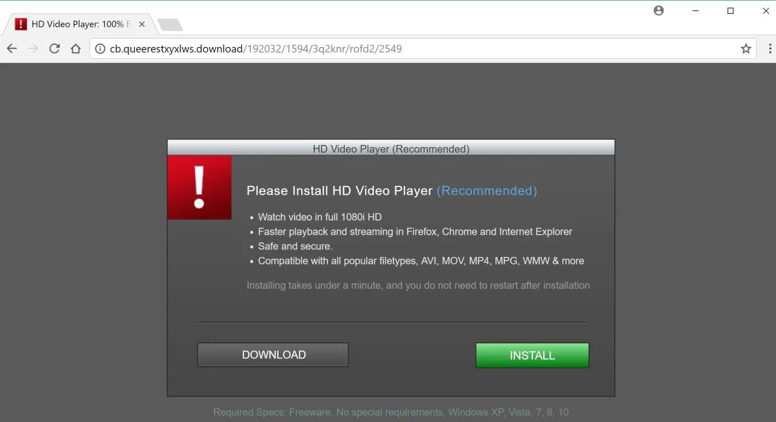 cb.queerestxyxlws.download redirect virus