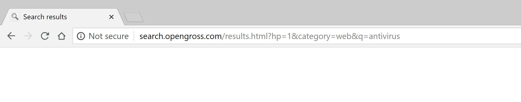 Search.opengross.com Redirect Virus
