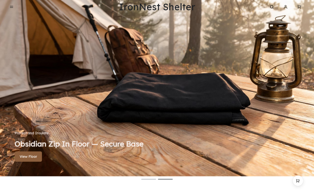 Ironnestshelter.shop scam