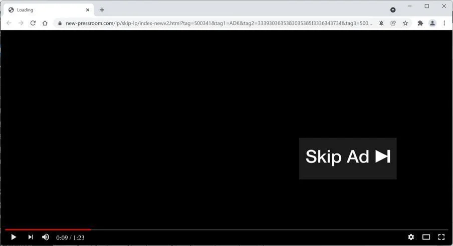 How to Remove New-pressroom.com Ads (Virus Removal Guide) 1 Image: Chrome browser is redirected to New-pressroom.com