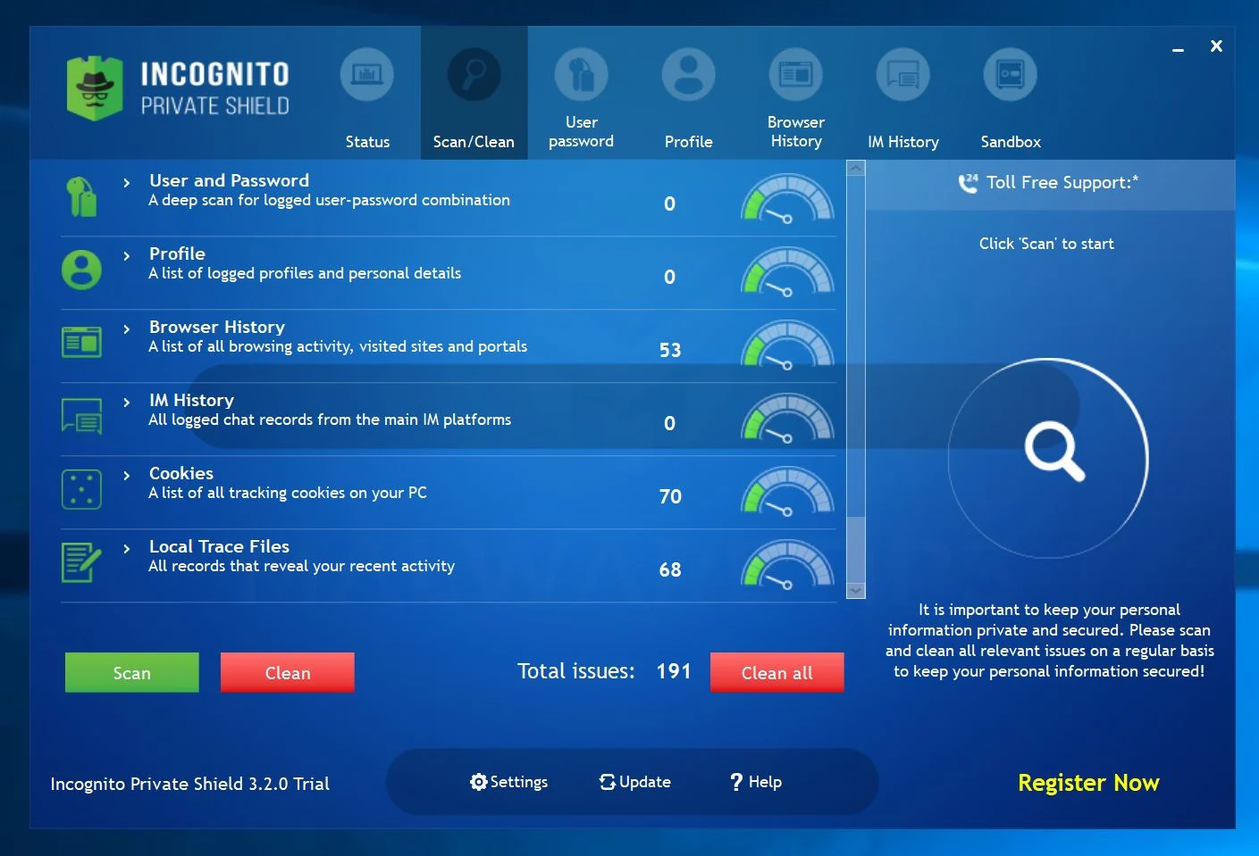 Image: Incognito Private Shield