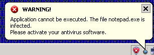 System Progressive Protection warning System Progressive Protection bogus warning