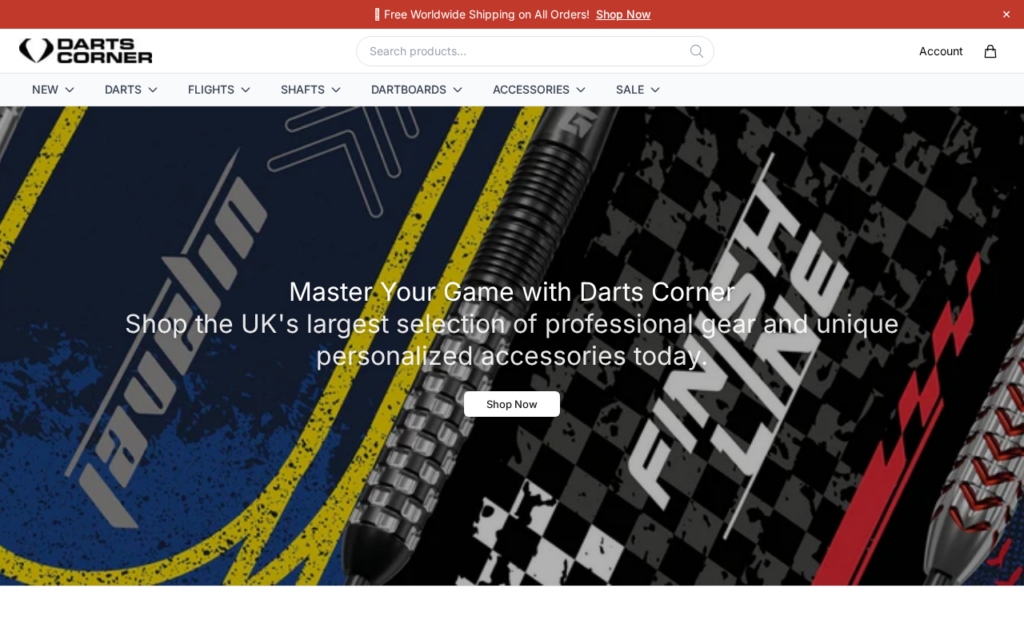 Dartscornerstore.shop EXPOSED - Scam or Legit? Investigation 1 Dartscornerstore.shop scam