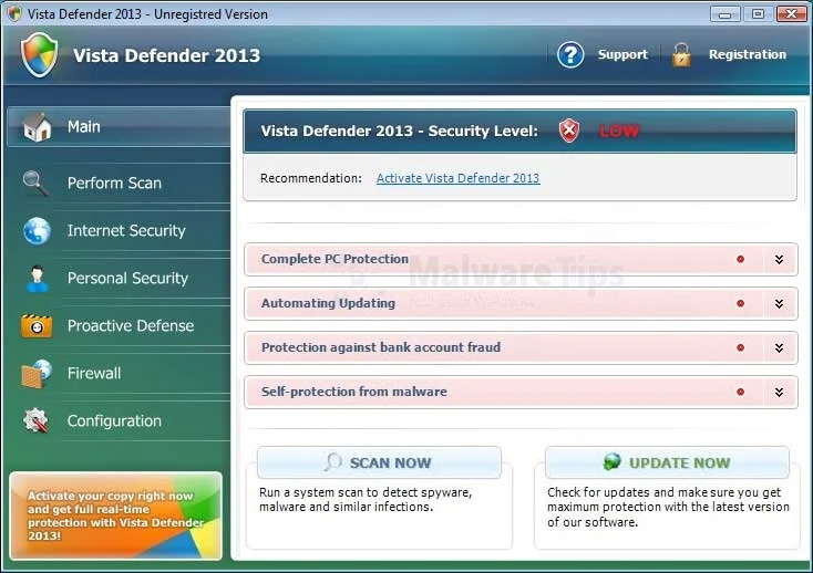 [Image: Vista Defender Plus 2013]