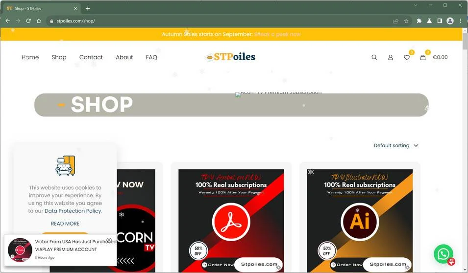 STPoiles Scam Store: A Fake Subscriptions Website 1 stpoiles.com trendmicro