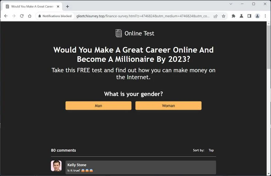 image Gleetchisurvey.top ad
