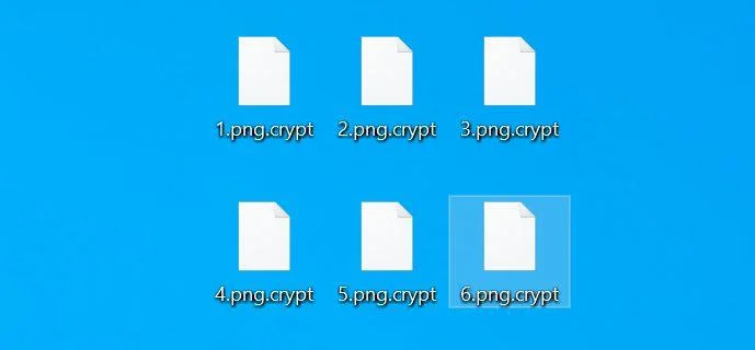 Image: Crypt Files Encrypted