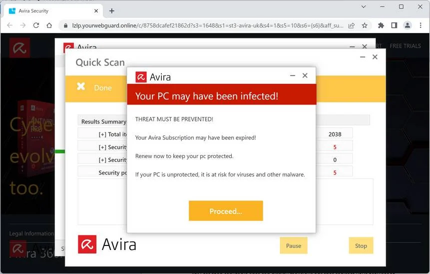 Remove Yourwebguard.online Ads (Virus Removal Guide) 1 Yourwebguard.online