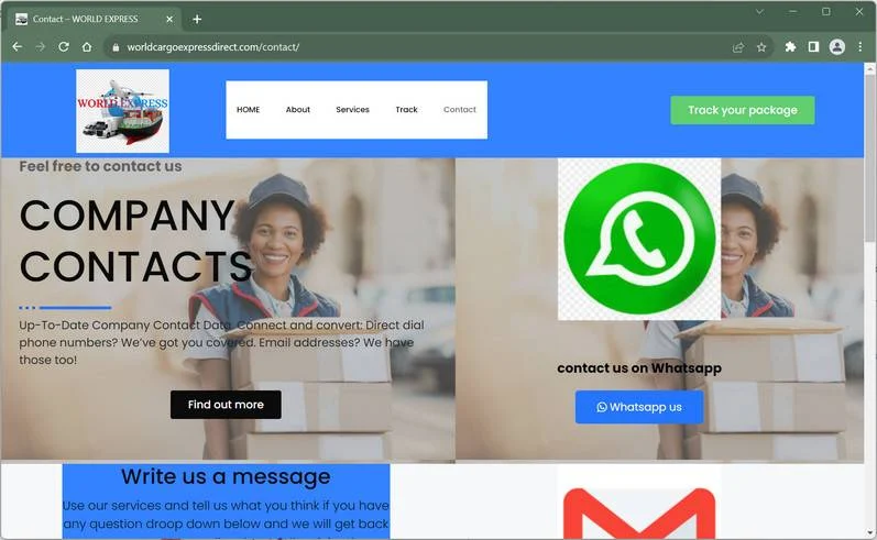 Worldcargoexpressdirect.com Exposed As A Total Scam 1 worldcargoexpressdirect.com scam delivery