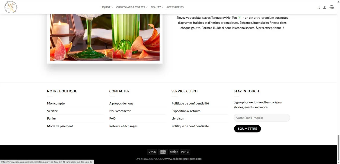 Cadeauxpratiques.com Store Scam - Do Not Become a Victim 1 Cadeauxpratiques.com scam