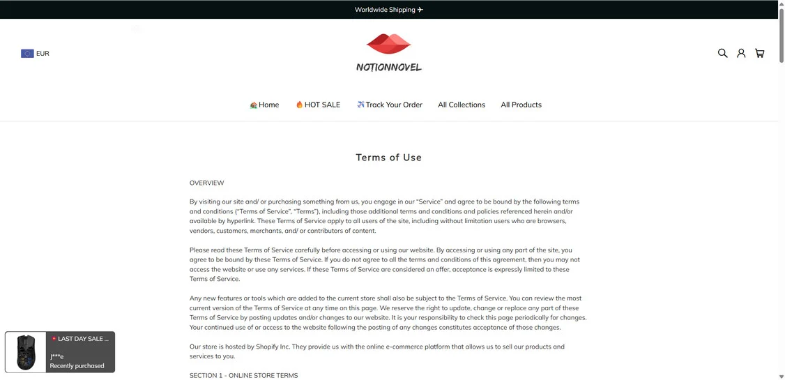 Notionnovel.com – Scam or Legit? Buyers Report Serious Issues 1 Notionnovel.com scam
